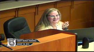 Part 8  County Council Budget Hearings  August 28 2024 [upl. by Vitalis162]