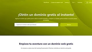 Cómo tener dominio 100 gratis de por vida [upl. by Ahsinnor]