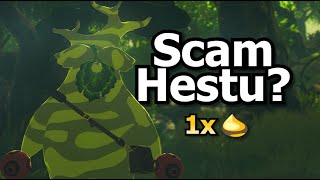 Get Cheap Inventory Upgrades By Scamming Hestu in Tears of the Kingdom [upl. by Eerehc]