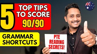 5 Top Grammar Shortcuts  PTE Reading Fill In The Blanks  Skills PTE Academic [upl. by Primavera964]