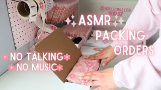 Lets Pack Orders ✨ASMR ✨ Edition  Small Business ASMR Order Packing Packing Orders ASMR [upl. by Isola415]