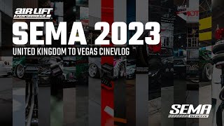 Air Lift Performance SEMA 2023  UK TO VEGAS [upl. by Dorothi944]