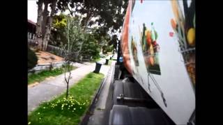 Banyule council garbage truck [upl. by Nauqit21]