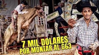 G63 EL TORO MÁS VIRAL DEL JARIPEO  Rancho El Aguaje de Sergio Pelayo Jr [upl. by Wenona]