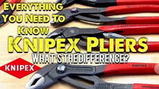 Knipex Tools The Cobra Rundown EVERYTHING YOU NEED TO KNOW ABOUT THE DIFFERENT KNIPEX COBRA PLIERS [upl. by Yleen]