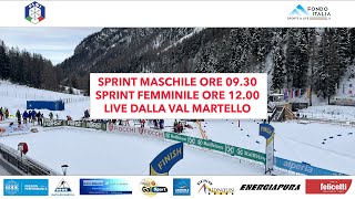 Biathlon Coppa Italia Fiocchi  Sprint Domenica  VAL MARTELLO [upl. by Doble]