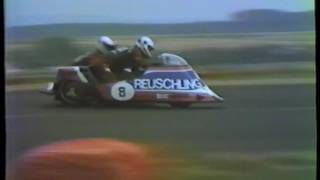 RR German Championchip ´82  KasselCalden  Sidecar [upl. by Annad]