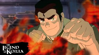 Bolins First Time Lavabending 🌋 Full Scene  The Legend of Korra [upl. by Orella444]