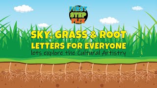 Sky Grass and Root Letters  How to Teach Grass Letters [upl. by Anaik]