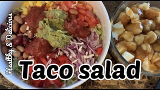 Best Taco salad Recipe simple amp Delicious [upl. by Niai]