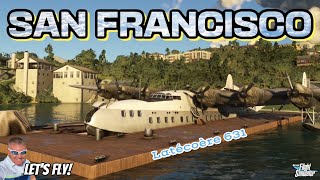 Latécoère 631 Visits San Francisco Microsoft Flight Simulator XBOX [upl. by Florine405]