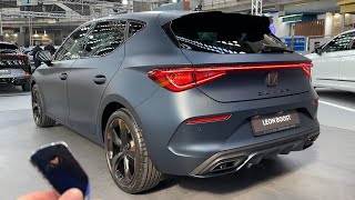 New CUPRA Leon 2023  FIRST LOOK amp visual REVIEW 15 eTSI 150 HP [upl. by Bunny]