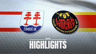 Timrå vs Luleå  7 dec 2024  Highlights [upl. by Turoff]