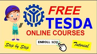 HOW TO ENROLL IN TESDA ONLINE PROGRAM FOR FREE  STEP BY STEP PROCESS  SEE LIST OF FREE COURSES [upl. by Birgitta]