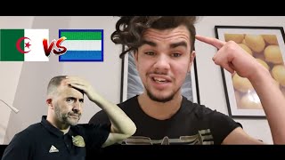 Algeria 🇩🇿 vs Sierra Leone 🇸🇱 Reaction [upl. by Elegna]