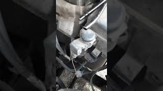 Removal of broken dipstick tube to a 2004 dodge pickup 1500 [upl. by Ttevi]