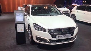 Peugeot 508 GT Line 2017 In detail review walkaround Interior Exterior [upl. by Asyle]