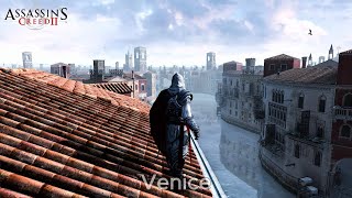 Assassins Creed Cities ambience and music form best views Part1 I AC1 Ezios trilogy one hour [upl. by Brad]