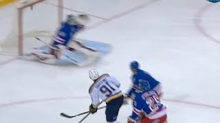 Tarasenko Wicked Wrist Shot Goal vs New York [upl. by Gensmer]