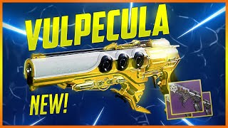 How To Get Vulpecula FAST amp EASY INSANE Stasis Handcannon Perks God Roll Guide  Destiny 2 [upl. by Falo]