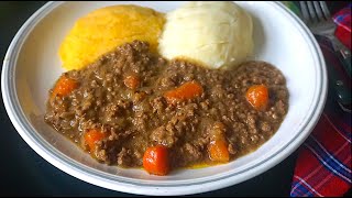 Classic Scottish Mince Neeps and Tatties [upl. by Arhsub]