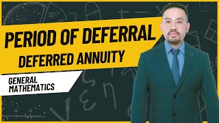 PERIOD OF DEFERRAL Deferred Annuity [upl. by Enilesor415]