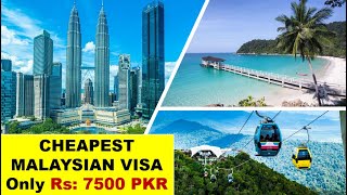 Cheapest Malaysian Visa only in Rs 7500 PKR 126 MYR Visit Visa Tourist Visa Student Visa [upl. by Niveg]