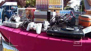 Un lot Sega Megadrive Nintendo NES Playstation PSX PSOne  Vide Greniers Live [upl. by Ikin476]