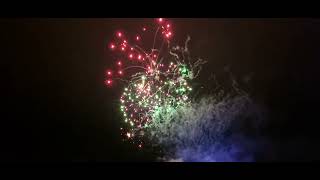 2nd November 2024 745pm fireworks display at North Weald Airport towns near by Harlow Epping [upl. by Koppel]