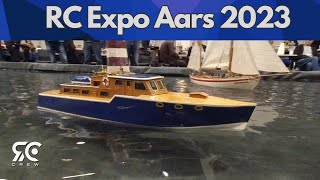 Amazing RC Boats Show  Expo in Aars 2023 [upl. by Alonso]