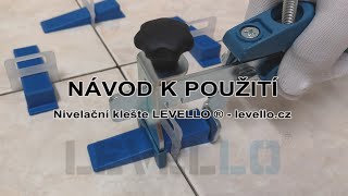 Návod k použití nivelačních kleští leveling system LEVELLO ® [upl. by Yvehc]