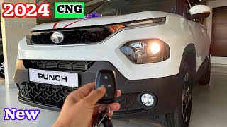 New Tata Punch CNG 2024 Model Review  Price  Mileage Tata punch accomplice  tata punch 2024 [upl. by Nawat712]