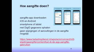 Webinar  Belastingaangifte 2020 [upl. by Eeralav]