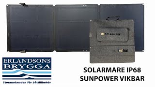 Solarmare IP68 Sunpower Vikbar [upl. by Ettevey]