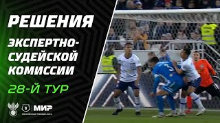 Решение ЭСК по матчу 28го тура Мир РПЛ «Балтика» – «Динамо» [upl. by Carlton]