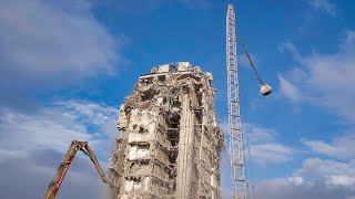 Demolition with Wrecking Ball [upl. by Llehcal]