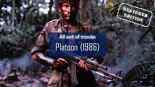 Platoon 1986  Restored Edition with deleted scenes  Alternative ending [upl. by Assetniuq303]