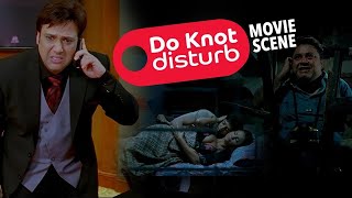 Govinda Ki Comedy Timing  Do Knot Disturb  Movie Scene [upl. by Nosidam]