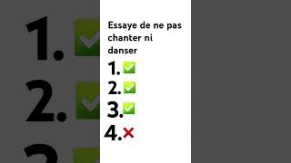 Essaye de ne pas chanter ni danser pourtoi [upl. by Sibell]