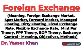 Foreign Exchange  Fixed Exchange Rate  Flexible Exchange Rate  Determination Of Exchange Rate [upl. by Benildis]