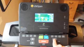 REVIEW  LifeSpan TR1200i Folding Treadmill  Comprehensive Review [upl. by Nitsua]