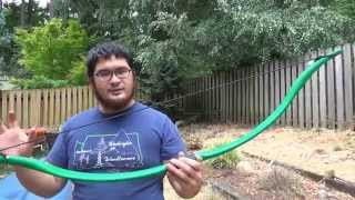 How To Build a Youth Bow and Arrow Set  Part 2  Finishing and Fine Tuning [upl. by Eimarrej663]