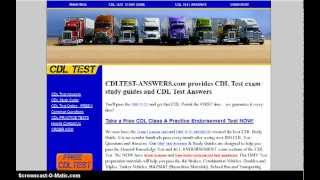 Free CDL Practice Test Online CDL Practice Test [upl. by Desta]