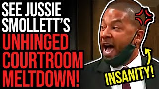 Lets Watch Jussie Smolletts UNHINGED Courtroom Meltdown [upl. by Hollenbeck]