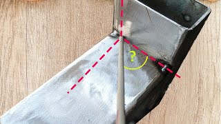 few know the secret trick of welding galvanized square pipes  Welding [upl. by Tnomed954]