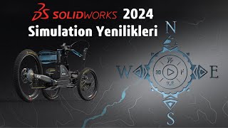 SOLIDWORKS 2024 Yenilikleri  Simulation [upl. by Bernstein270]