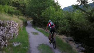 MTB Scudellate  Erbonne  Bonello al crepuscolo [upl. by Natsrik]