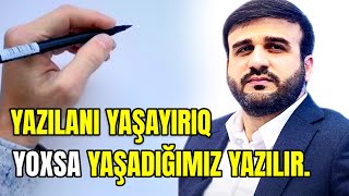 Allah insanı bəlaya sürükləməz  Hacı Ramil  Yazılanı yaşayırıq yoxsa yaşadığımız yazılır  2024 [upl. by Sybley]