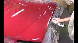 How to paint your car bonnet at home for cheap using spray cans [upl. by Moyra]