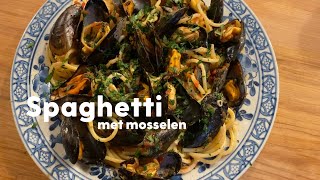 Snelle pasta met mosselen pasta alle cozze  Samen koken met Allerhande [upl. by Ralaigh350]